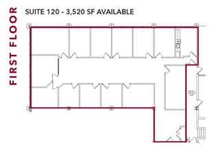 915 Harger Rd, Oak Brook, IL à louer Plan d  tage- Image 1 de 1