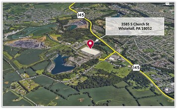 3585 S Church St, Whitehall, PA - Aerial  map view - Image1