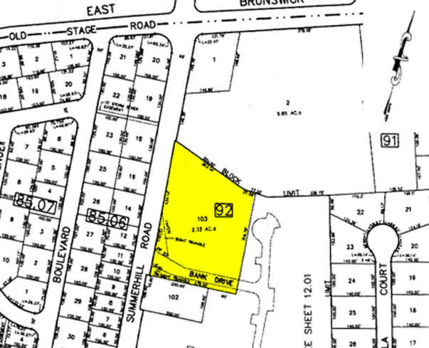 296 Summerhill Rd, Spotswood, NJ for lease - Plat Map - Image 2 of 4