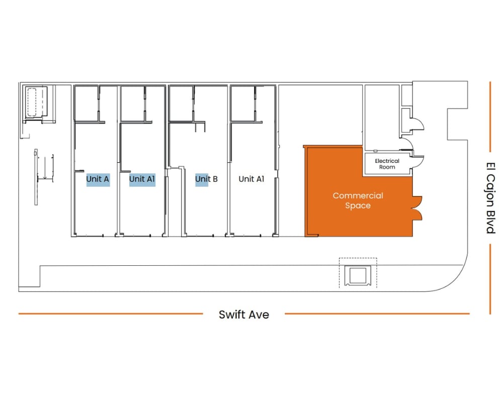 3450 El Cajon Blvd, San Diego, CA for lease Interior Photo- Image 1 of 1