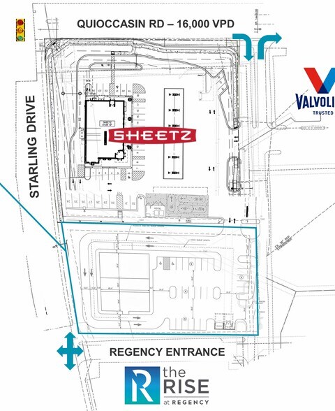 Starling Dr.-Outparcel 9, Henrico, VA for lease - Site Plan - Image 2 of 2