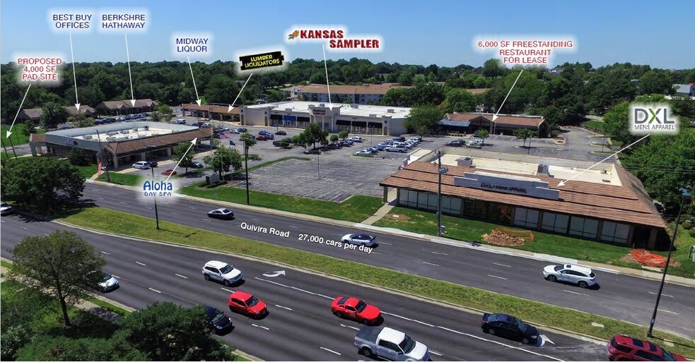 9876 Quivira Rd, Lenexa, KS à louer - Plan de site - Image 2 de 2