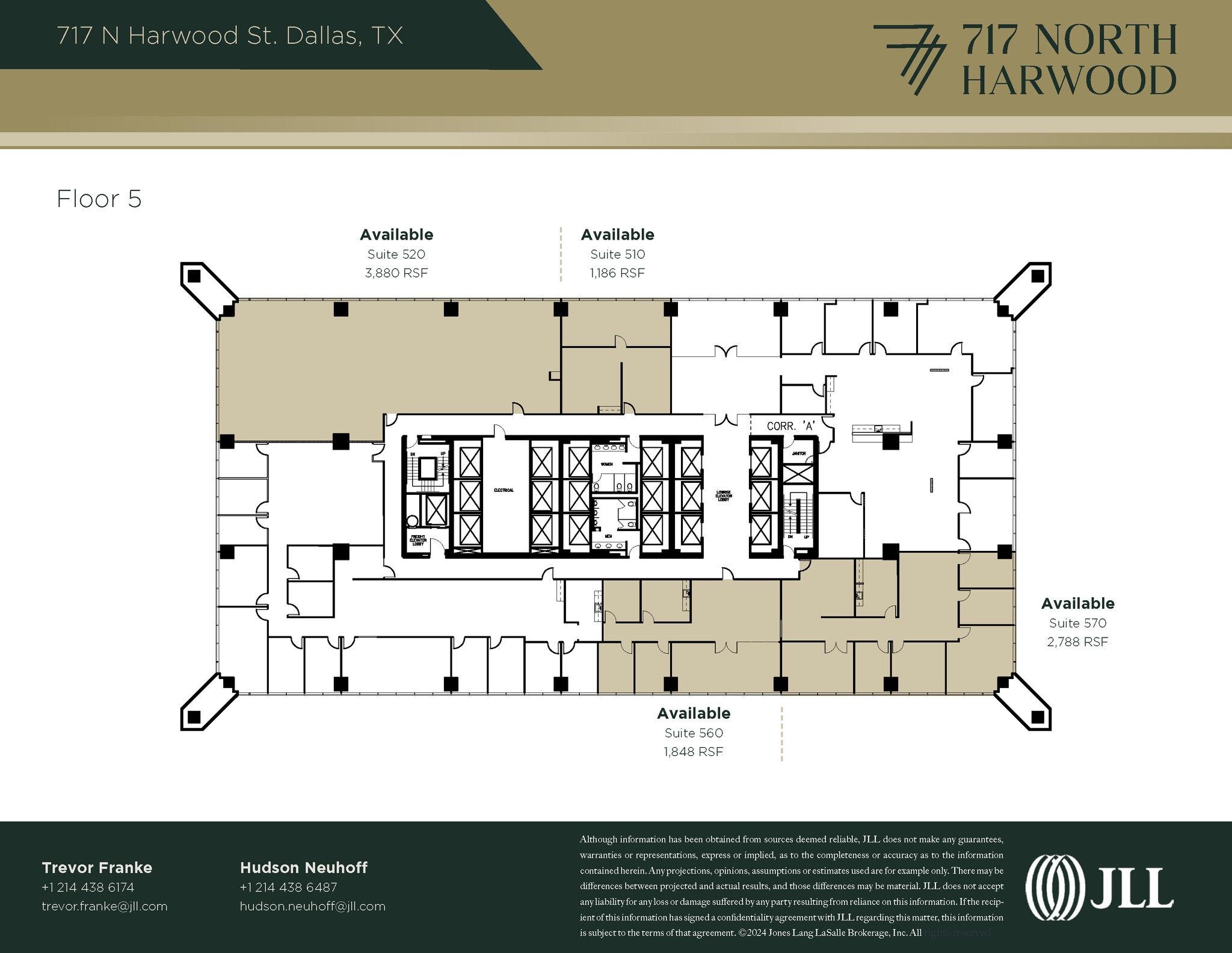 717 N Harwood St, Dallas, TX for lease Floor Plan- Image 1 of 1