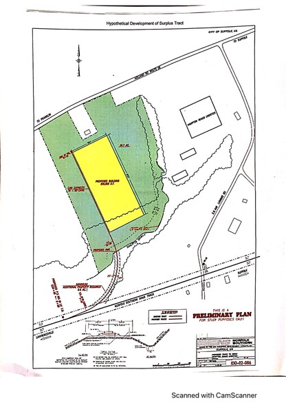 0 Holland Road, Suffolk, VA à louer - Plan de site - Image 2 de 2