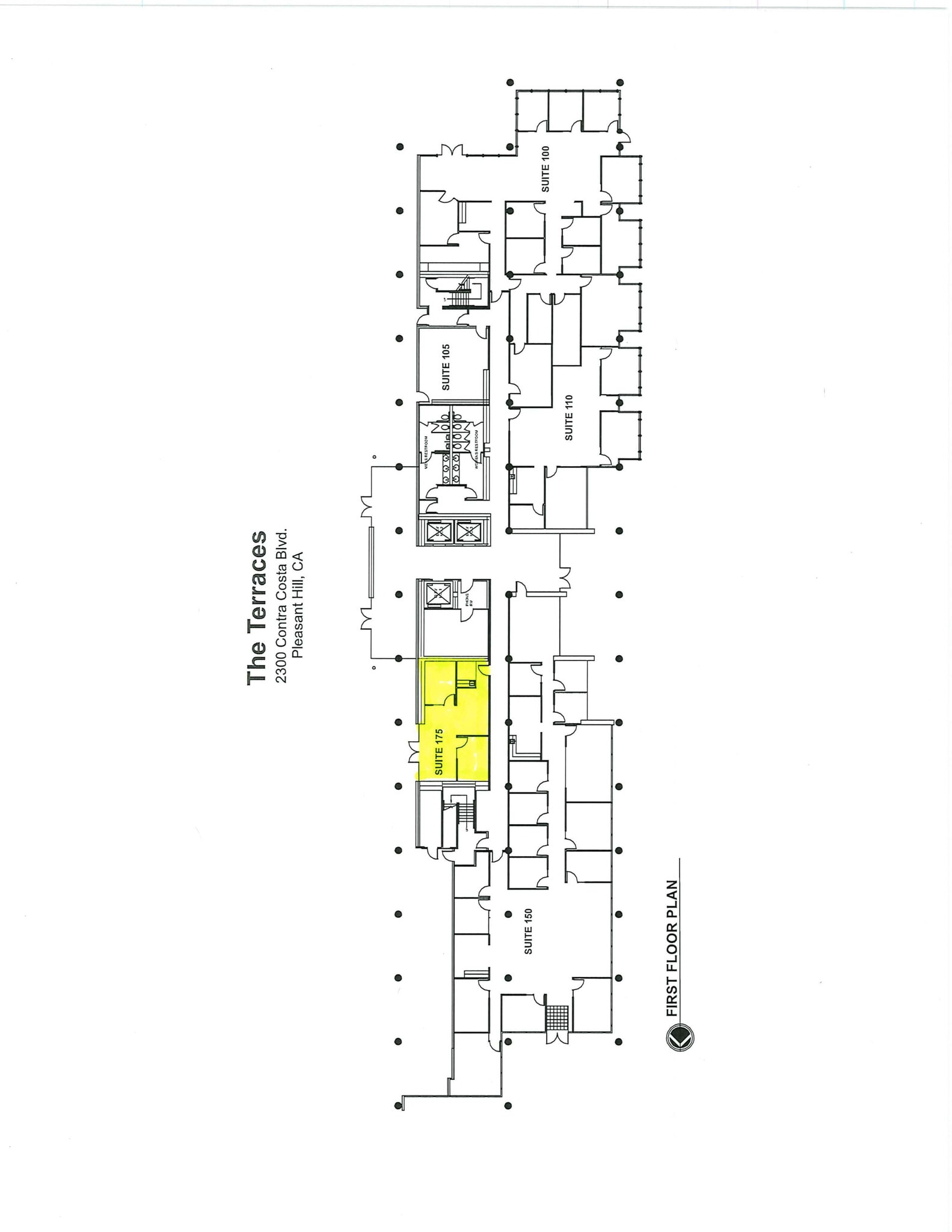 2300 Contra Costa Blvd, Pleasant Hill, CA for lease Site Plan- Image 1 of 1
