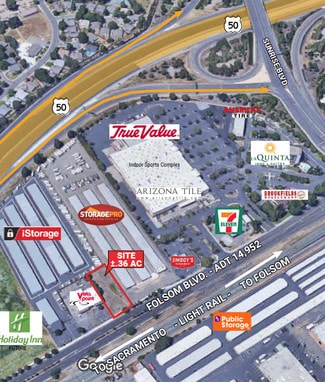 Plus de détails pour 11047 Folsom Blvd, Rancho Cordova, CA - Terrain à vendre
