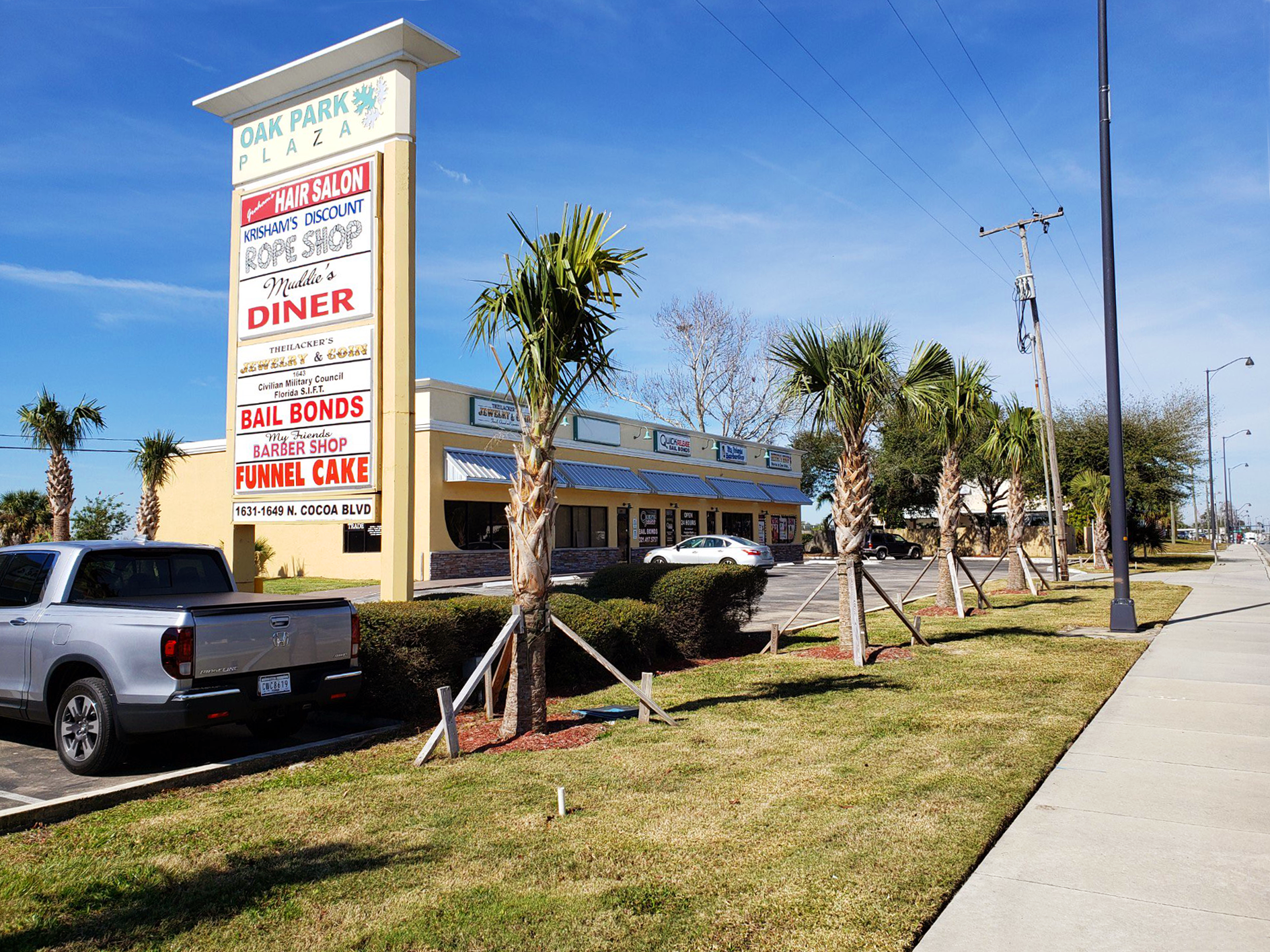 1617-1649 N Cocoa Blvd, Cocoa, FL à louer Photo du bâtiment- Image 1 de 2