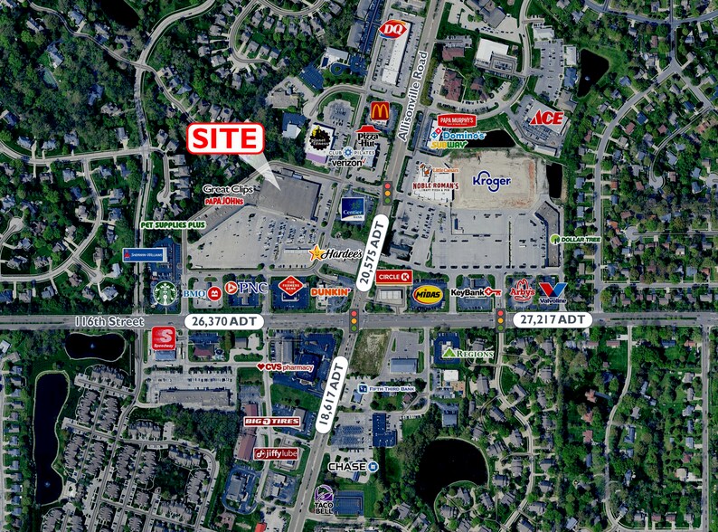 7272 Fishers Crossing Dr, Fishers, IN à vendre - Photo du bâtiment - Image 2 de 4