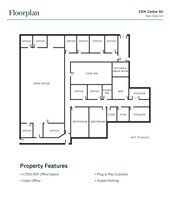 2304-2306 Zanker Rd, San Jose, CA for sale Floor Plan- Image 1 of 7