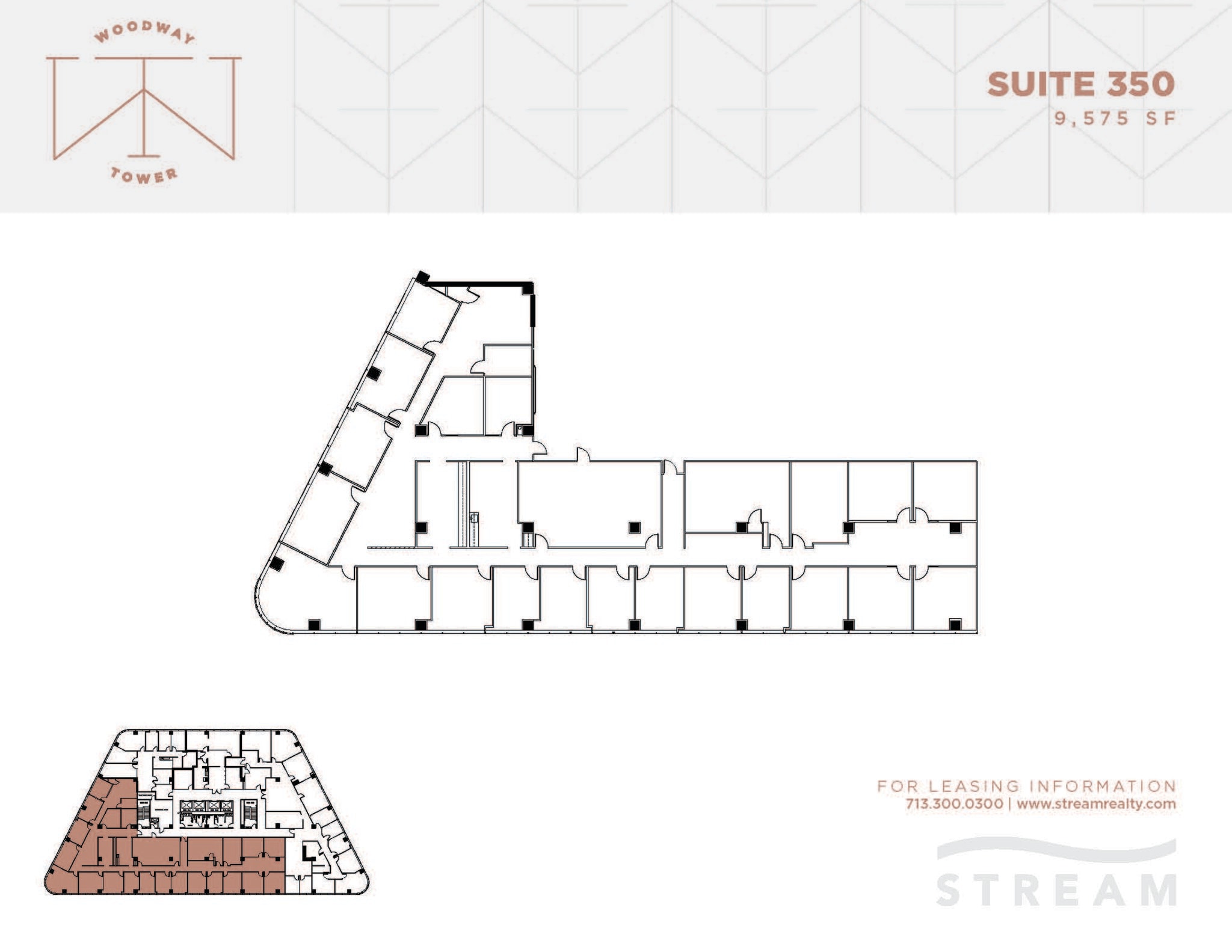 6363 Woodway Dr, Houston, TX for lease Floor Plan- Image 1 of 1