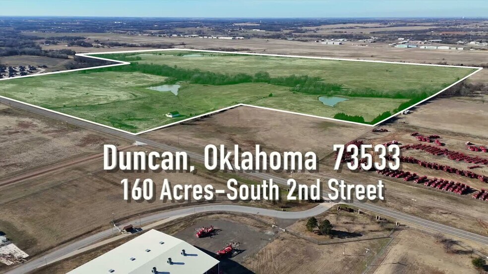 S 2nd St, Duncan, OK à vendre - Vidéo sur l’inscription commerciale - Image 2 de 2