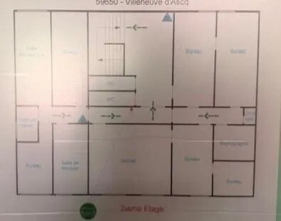 Office in VILLENEUVE-D'ASCQ for sale - Floor Plan - Image 2 of 6