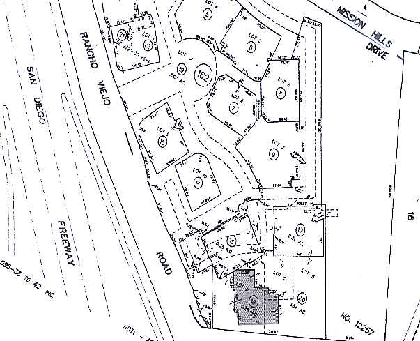 30320 Rancho Viejo Rd, San Juan Capistrano, CA for lease - Plat Map - Image 2 of 4