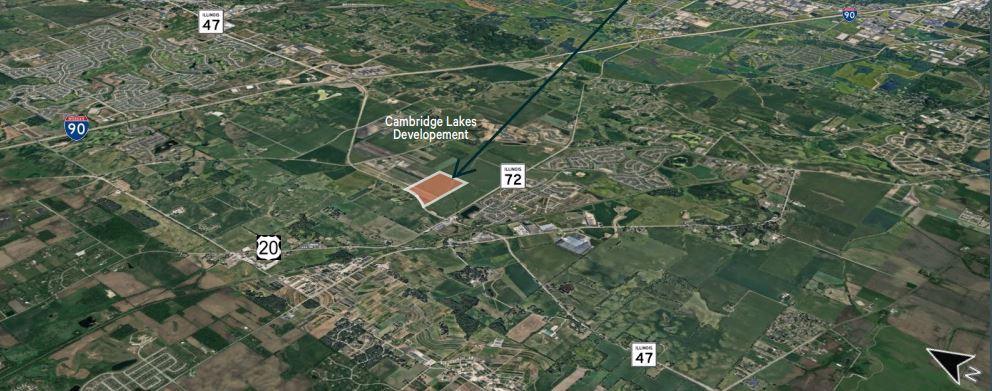 NEQ of Route 47 and Route 72, Hampshire, IL for sale Building Photo- Image 1 of 2