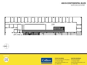 300 Continental Blvd, El Segundo, CA à louer Plan d’étage- Image 1 de 1