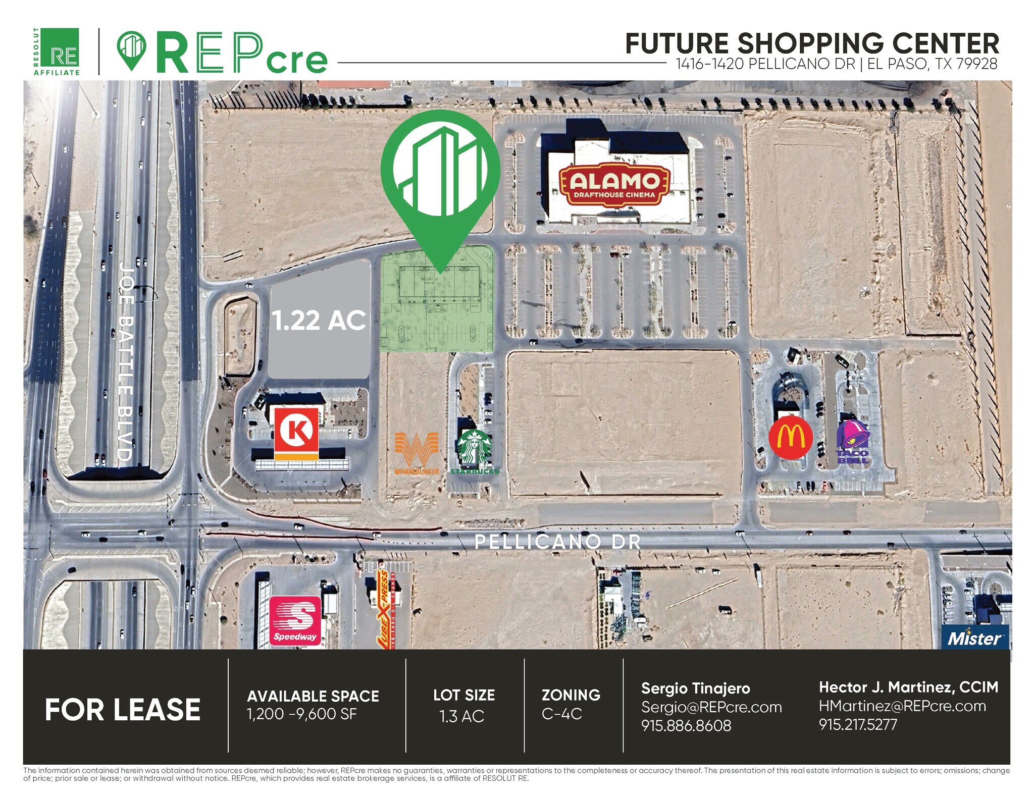 1416 Joe Battle Blvd, El Paso, TX for lease Interior Photo- Image 1 of 1