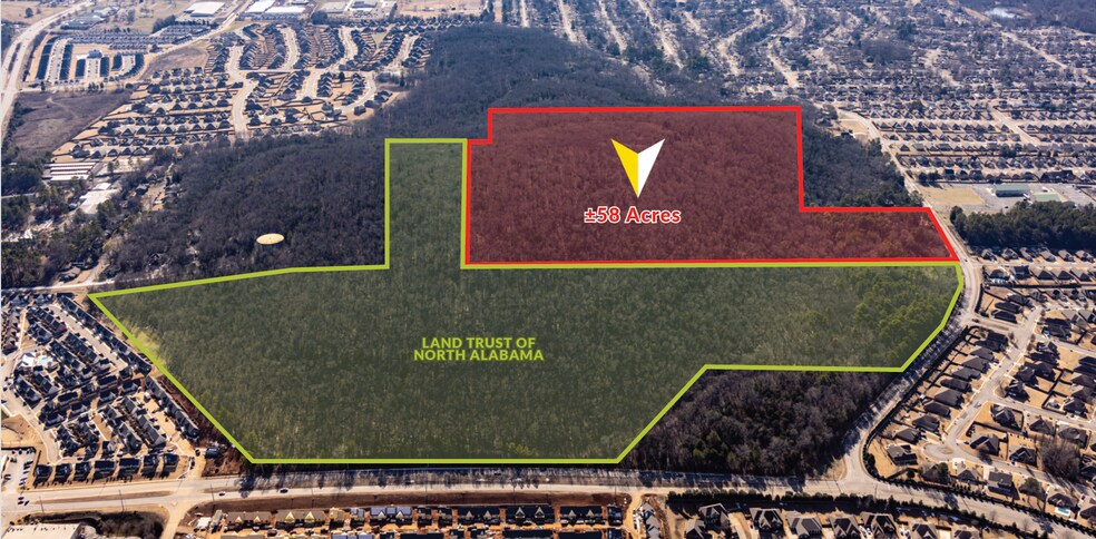 12301 Bell Rd SW, Huntsville, AL for sale - Aerial - Image 1 of 3