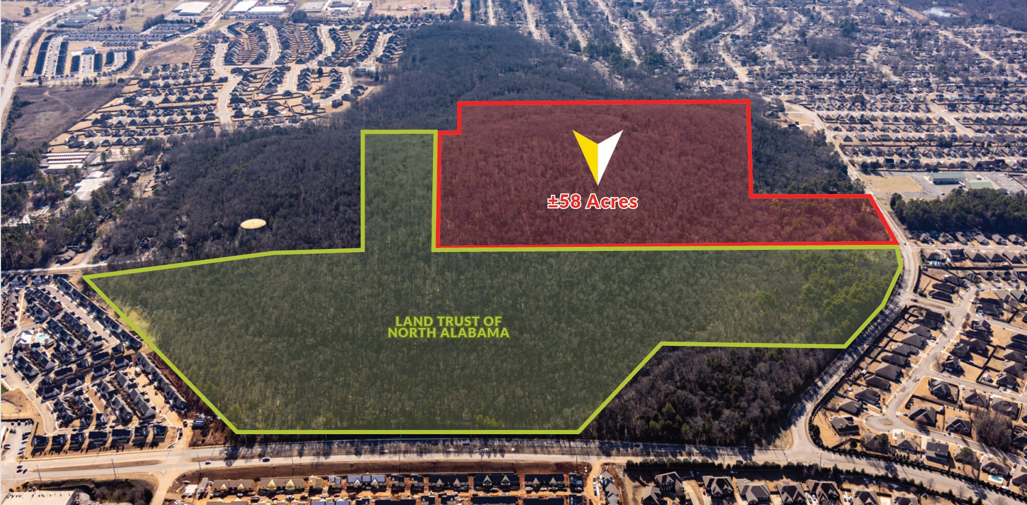 12301 Bell Rd SW, Huntsville, AL for sale Aerial- Image 1 of 4