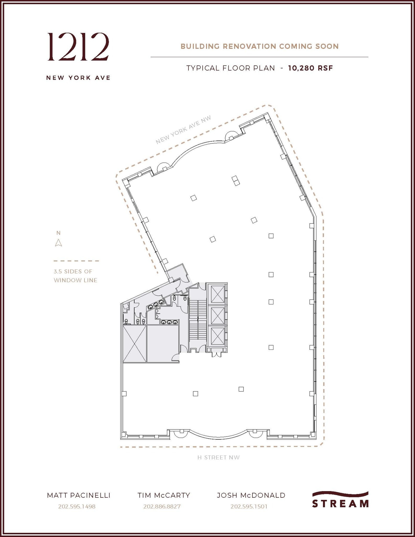 1212 New York Ave NW, Washington, DC for lease Floor Plan- Image 1 of 1