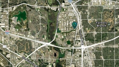2168 W Diplomat Dr, Dallas, TX - AERIAL  map view