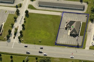 12712 Wicker Ave, Cedar Lake, IN - AERIAL  map view - Image1