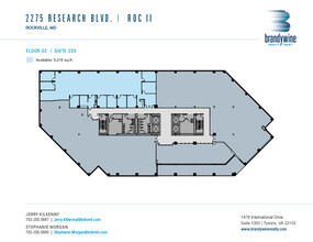 2275 Research Blvd, Rockville, MD for lease Floor Plan- Image 1 of 1