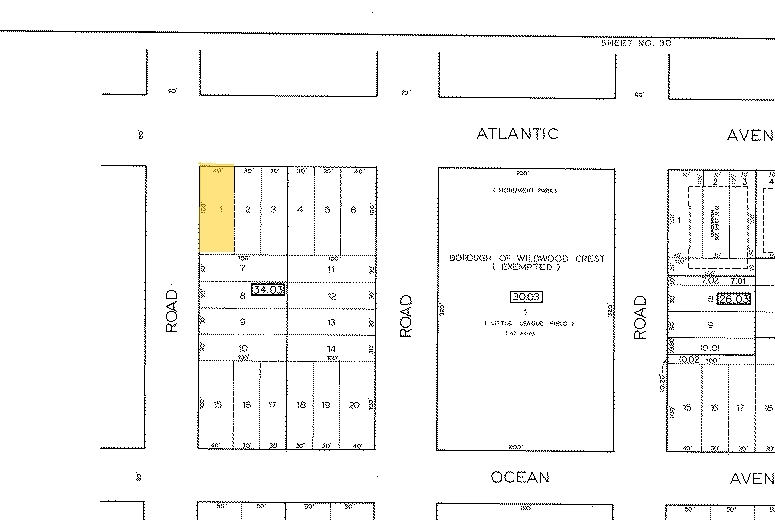 6109 Atlantic Ave, Wildwood Crest, NJ for sale - Plat Map - Image 3 of 48