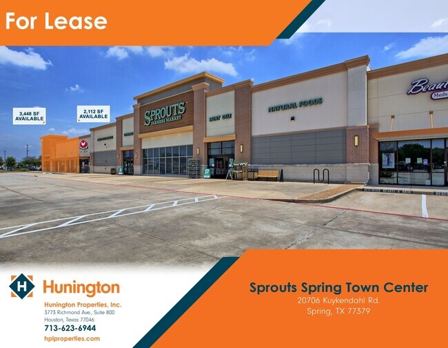 Plus de détails pour 20706-20710 Kuykendahl Blvd, Spring, TX - Commerce de détail à louer