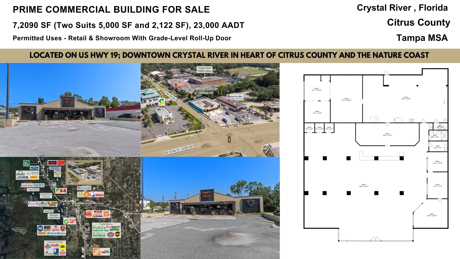 669 NE Us Highway 19, Crystal River, FL for sale Primary Photo- Image 1 of 23