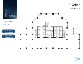 311 S Wacker Dr, Chicago, IL for lease Floor Plan- Image 1 of 9