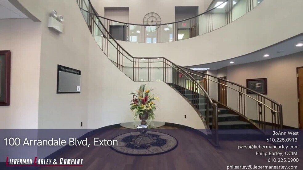 100 Arrandale Blvd, Exton, PA à louer - Vidéo sur l’inscription commerciale - Image 2 de 14