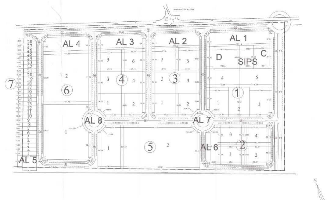 los Palillos, Alcalá de Guadaíra, Sevilla à vendre Plan d’étage- Image 1 de 3