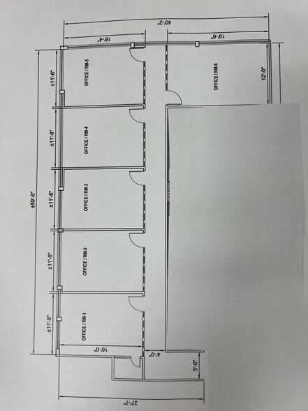 111 N Central Ave, Hartsdale, NY for lease - Floor Plan - Image 2 of 6