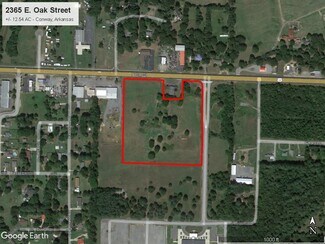 Plus de détails pour 2365 E Oak St, Conway, AR - Terrain à vendre