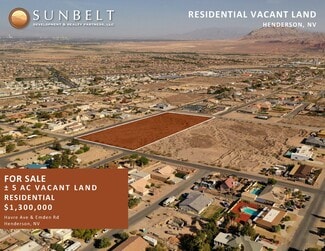 Plus de détails pour Emden St, Henderson, NV - Terrain à vendre