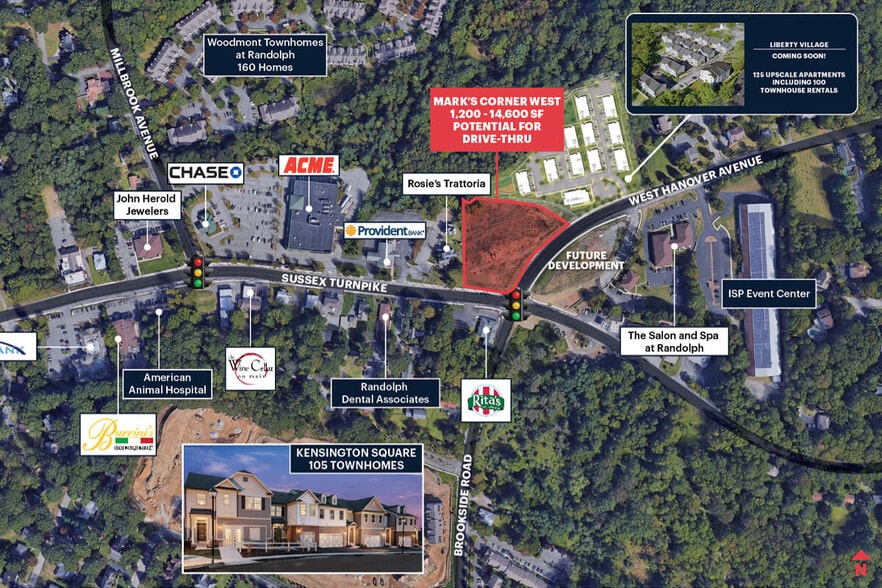 1A W Hanover Ave, Randolph, NJ for lease - Building Photo - Image 2 of 3