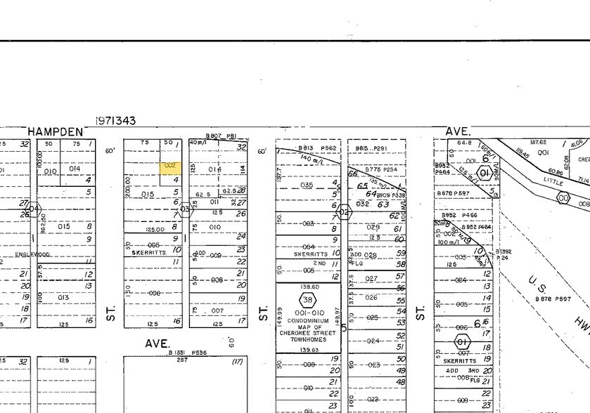 324 W Hampden Ave, Englewood, CO à louer - Plan cadastral - Image 3 de 27