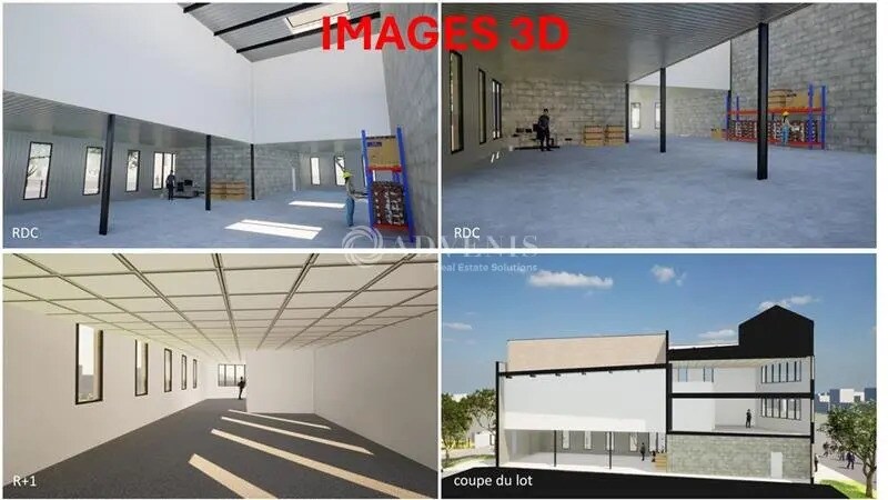 Local d'activités dans Wattrelos à vendre - Photo du bâtiment - Image 2 de 4