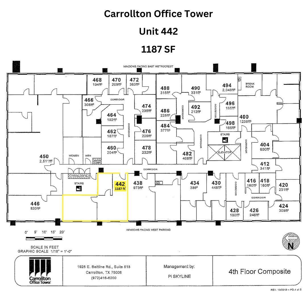 1925 E Belt Line Rd, Carrollton, TX for lease Floor Plan- Image 1 of 1