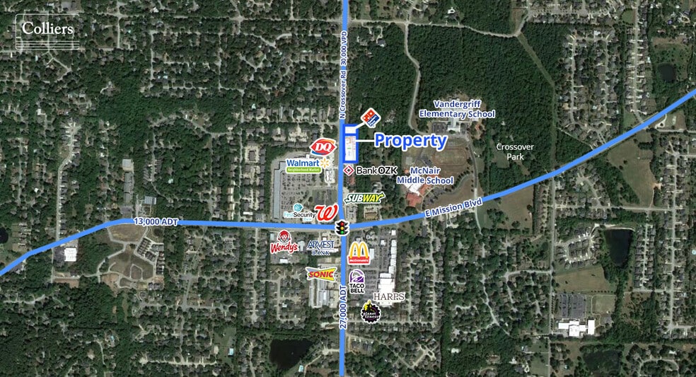 2160 Crossover rd, Fayetteville, AR à louer - Photo du bâtiment - Image 3 de 3