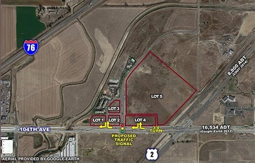 E 104th Ave & Peoria @ Peoria St, Commerce City, CO for sale - Building Photo - Image 3 of 3