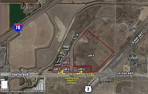 E 104th Ave & Peoria @ Peoria St, Commerce City, CO à vendre - Photo du bâtiment - Image 3 de 3