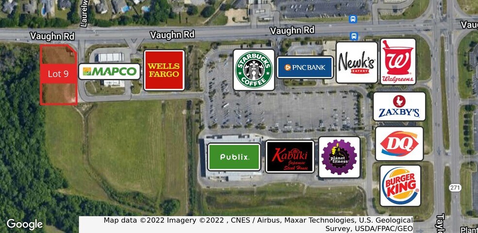 Vaughn Rd, Montgomery, AL à vendre - Photo du bâtiment - Image 1 de 3