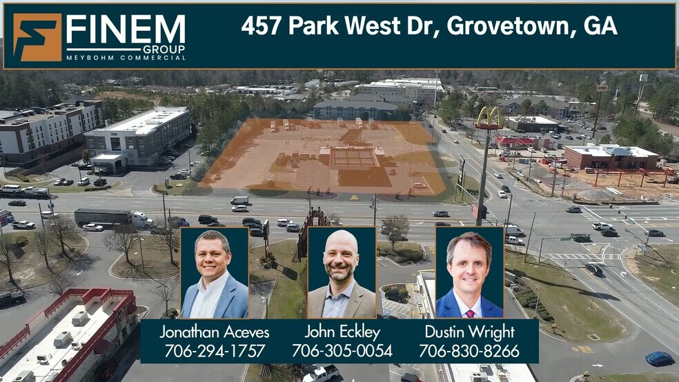 4091 Jimmie Dyess Pkwy, Grovetown, GA à louer - Vidéo sur l’inscription commerciale - Image 2 de 20