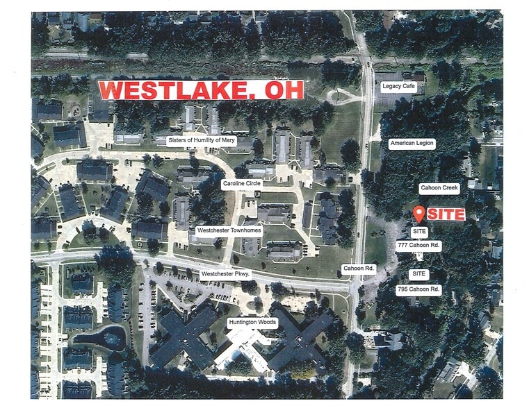 795 Cahoon Rd, Westlake, OH for sale - Aerial - Image 1 of 3