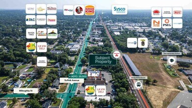 1044 Suffolk Ave, Brentwood, NY - AERIAL  map view