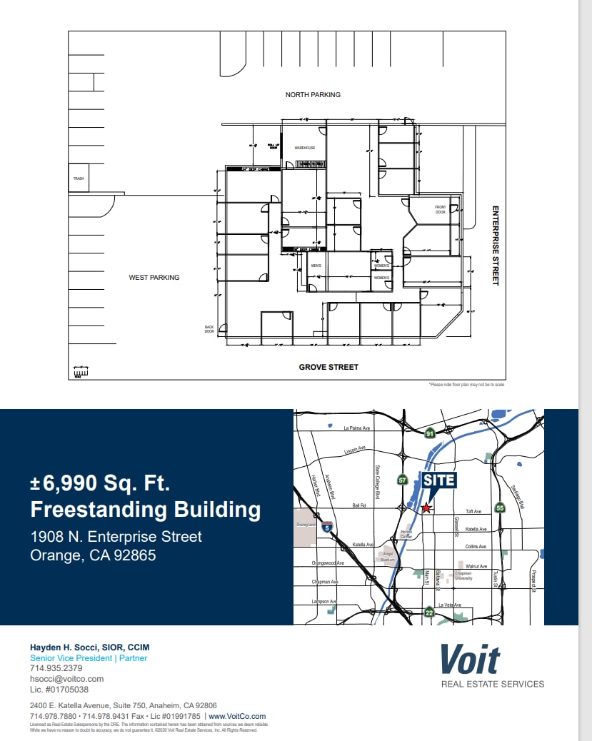 1908 N Enterprise St, Orange, CA for lease Interior Photo- Image 1 of 1