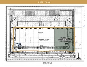 5255-5311 E Home Ave, Fresno, CA à louer Plan d’étage- Image 1 de 1