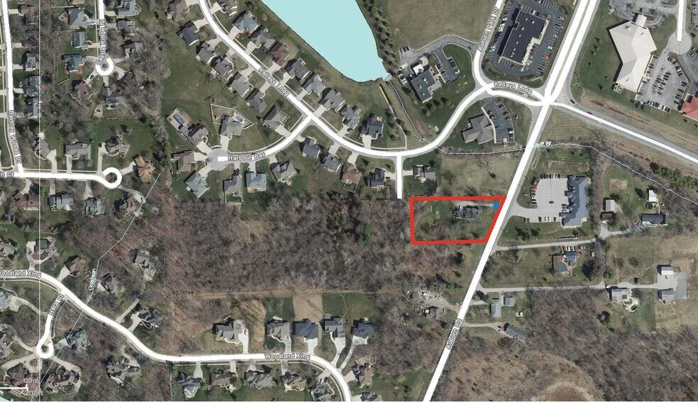 9817 Auburn Rd, Fort Wayne, IN à vendre - Aérien - Image 2 de 4