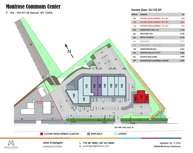 148-164 E Route 59, Nanuet, NY à louer - Photo du bâtiment - Image 3 de 18